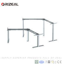 Table réglable en hauteur électrique Orizeal, Table en acier inoxydable, table réglable en hauteur Offre spéciale (OZ-ODKS054D-2)